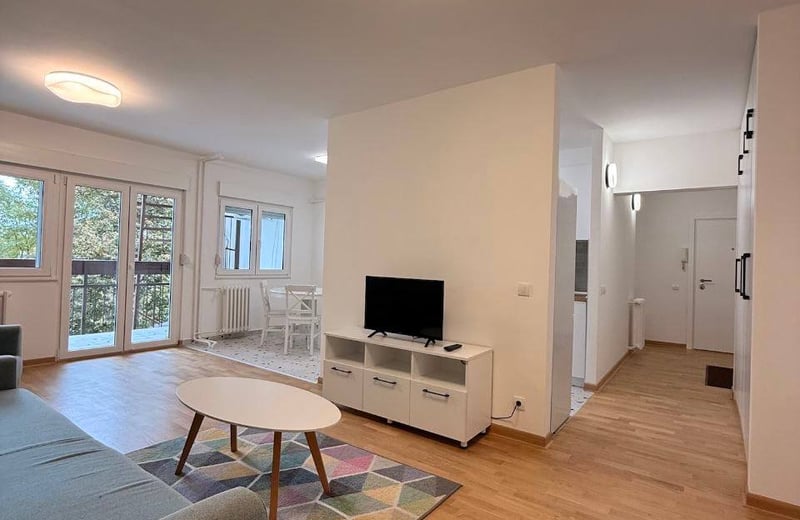 Location d’un appartement lumineux de 2 pièces, 65 m², Belgrade, Serbie
